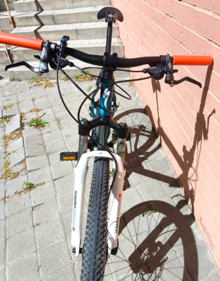 Bicicleta de Montaña azul