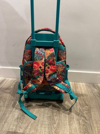 Mochila con ruedas Tandem floral