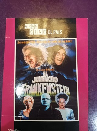 DVD El Joven Frankenstein Comedia Terror Español