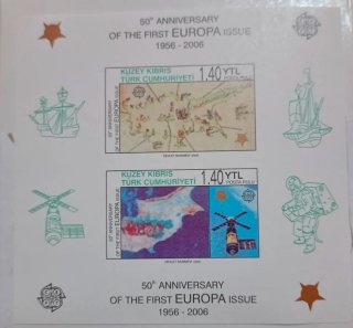 Chipre Turco 2006 Europa CEPT Hoja Bloque