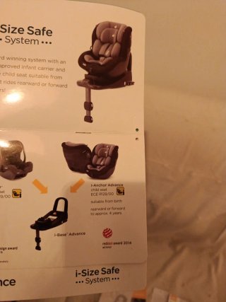 Sillita Isofix Joie I -Anchor Advance