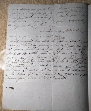 LOTE DE 3 CARTAS DEL SIGLO XIX