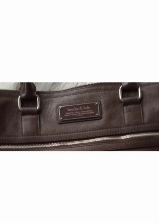 Bolso de piel marrón