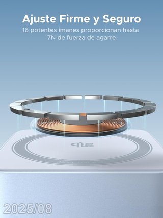 UGREEN Cargador inalambrico 2en1 MagFlow Qi2 25W