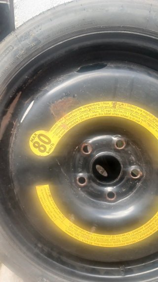 Rueda de repuesto galleta Audi A3