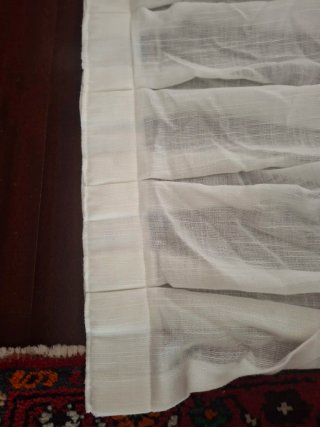 Tenda bianca definizione misto lino