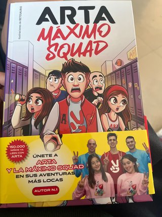 Arta Máximo Squad Libro