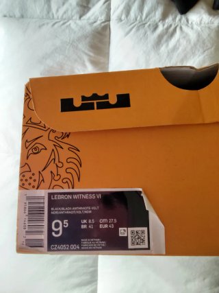 Nike LeBron Witness VI Green  Neón,Nuevas, N. 43,5