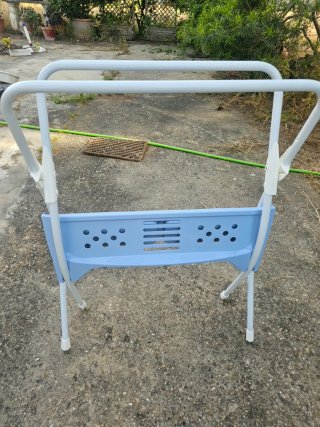 Bañera cambiador plegable Olmitos azul