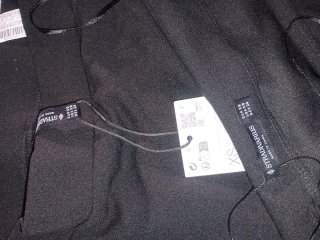 Conjunto Stradivarius Negro pantalón y blusaTalla