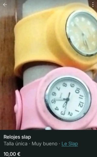 Relojes slap sin pila
