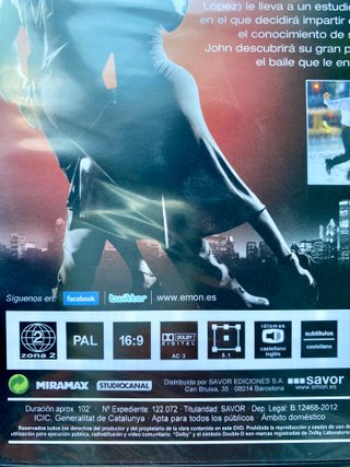 DVD Shall We Dance? (¿Bailamos?) 2004