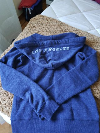 Sudadera Hollister Mujer Azul Talla XS