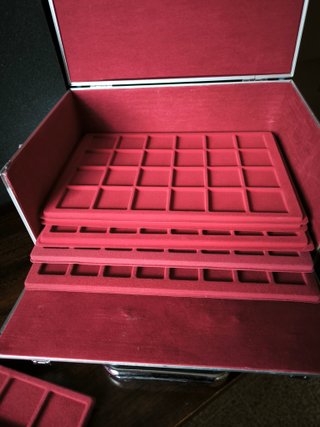 Maletín para transporte de monedas