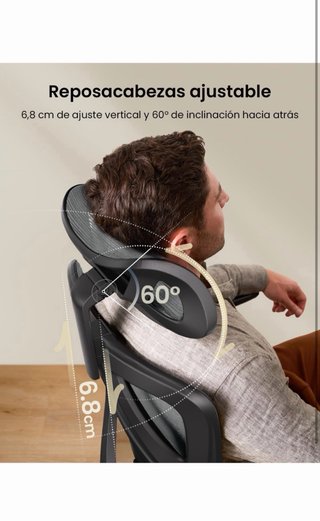 Silla de Oficina Ergonómica ProtoArc EC100