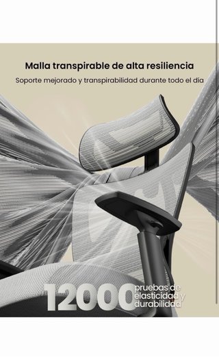 Silla de Oficina Ergonómica ProtoArc EC100