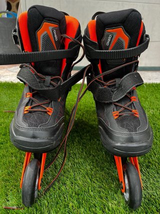 Patines en línea Oxelo Talla 44 Naranja/Negro