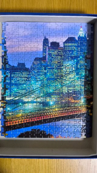 Puzzle Clementoni Manhattan Fluorescente 1000 Piez