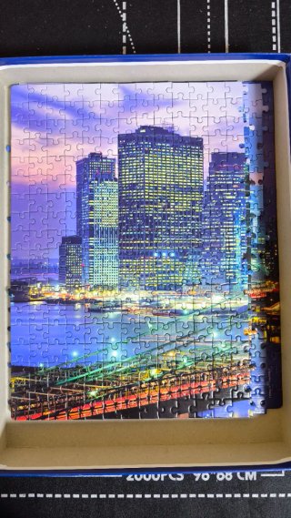 Puzzle Clementoni Manhattan Fluorescente 1000 Piez