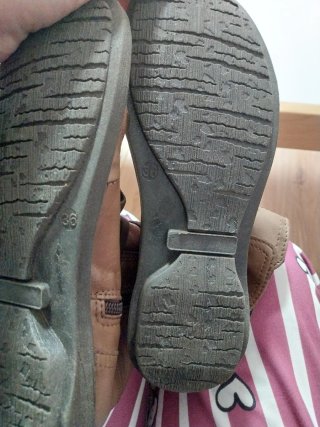 Botas marrones de cuero