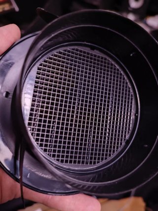 Rejilla ventilación Ø100mm con mosquitera