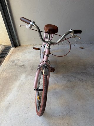Bicicleta Niña 16” Vintage Rosa 6-10 Años