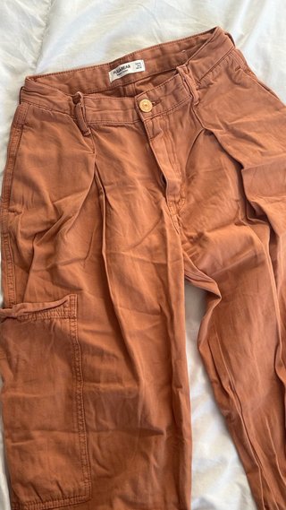 Pantalón Pull&Bear naranja