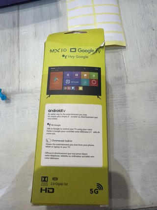 MX10-K Google TV Streaming Device