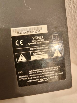 Subwoofer Kustom Negro