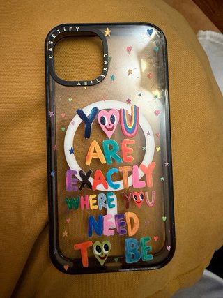 Funda Casetify iPhone 14 Flores Verdes