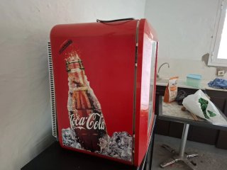 Nevera Coca-Cola Roja
