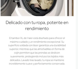 Lavadora Haier X5 Series 8kg CHOLLO
