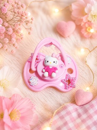 Chupete Hello Kitty para reborn