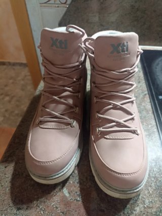 Botas Xti Mujer Rosa Talla 39
