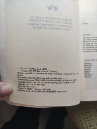Rimas Leyendas Cartas desde celda