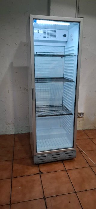 Nevera expositora cristal 1 puerta