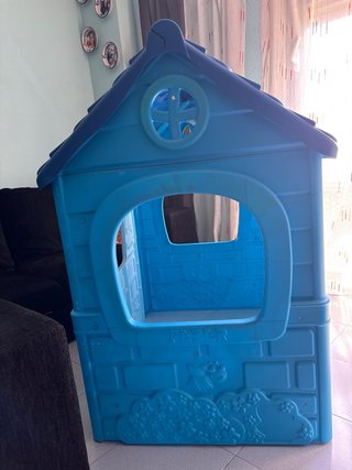 Casita Infantil Frozen Azul