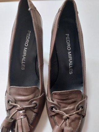 Zapatos Pedro Miralles Marrones con Tiras