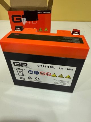 Batería Moto GT12B-4 GEL 12V 10AH