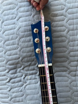 Guitarra infantil azul