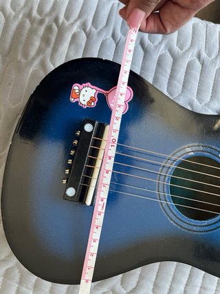 Guitarra infantil azul