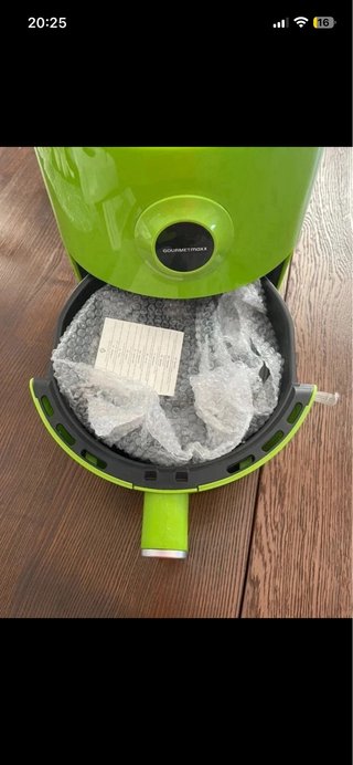 Friggitrice ad aria Gourmetmaxx verde