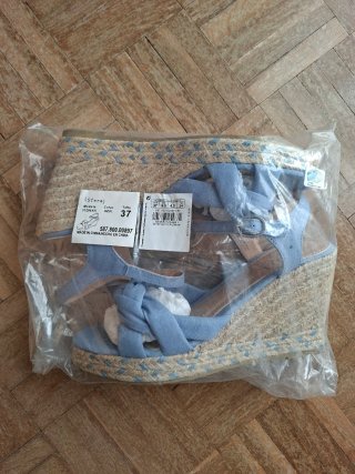 Alpargatas azules