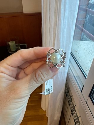 Anillo Majorica Plata 925 Perla