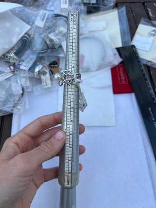 Anillo Majorica Plata 925 Perla
