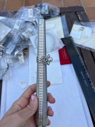 Anillo Majorica Plata 925 Perla