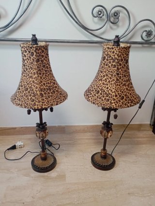 Set di 2 lampade da tavolo
