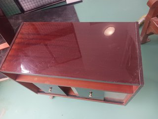 Mueble vintage con ruedas - Años 60