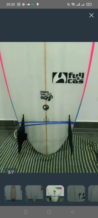 Tabla Surf Full&Cas Timber Twin