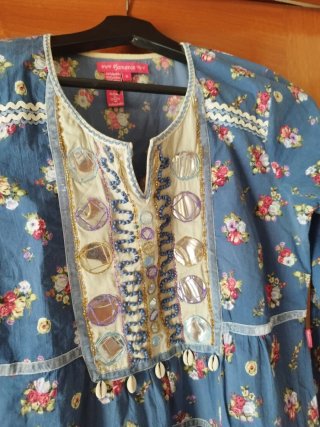 Blusón Flamenco Boho Talla M nuevo.